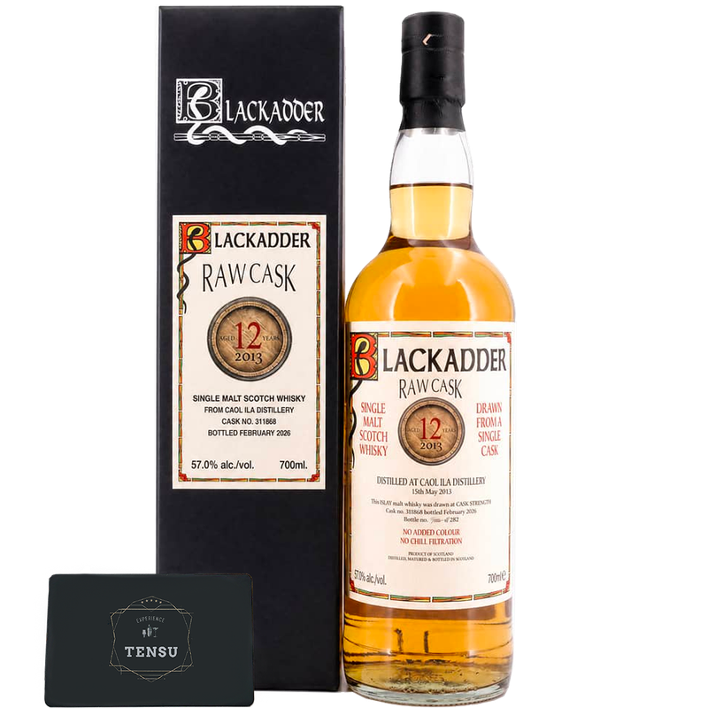 Caol Ila 12Y (2013-2026) Unspecified Cask 57.0 Raw Cask "Blackadder"