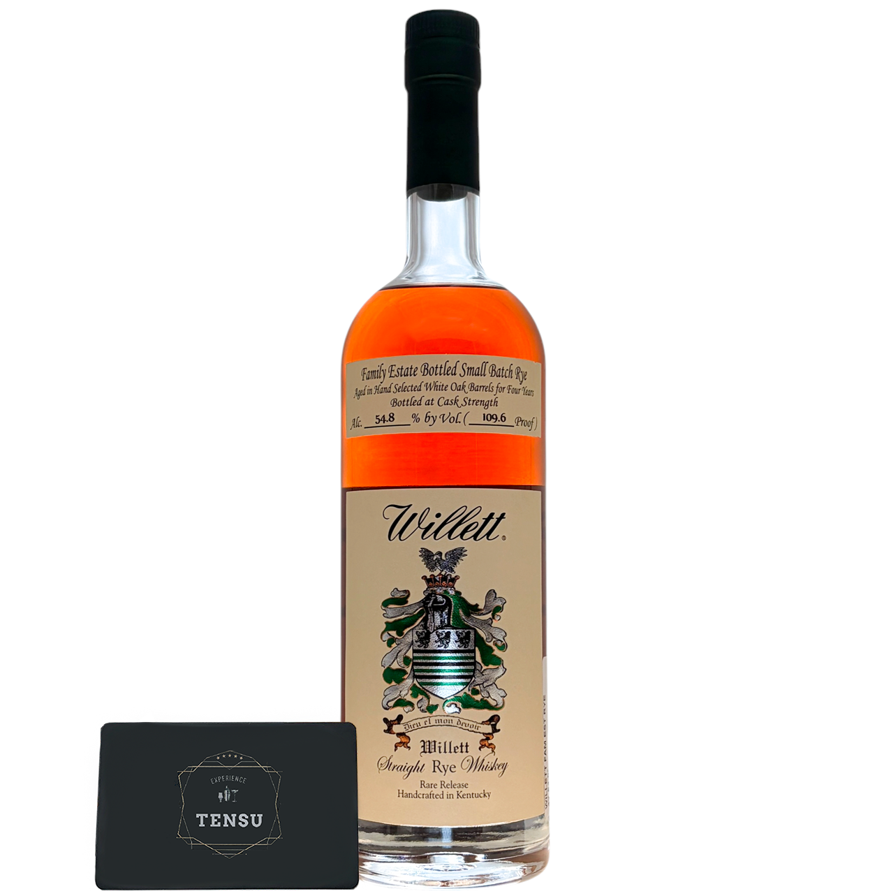 Willett Straight Rye Whiskey - Rare Release - Small Batch 54.8 CS "OB"