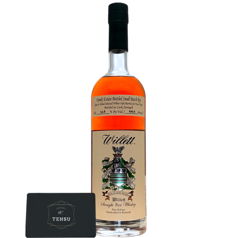 Willett Straight Rye Whiskey - Rare Release - Small Batch 54.8 CS "OB"