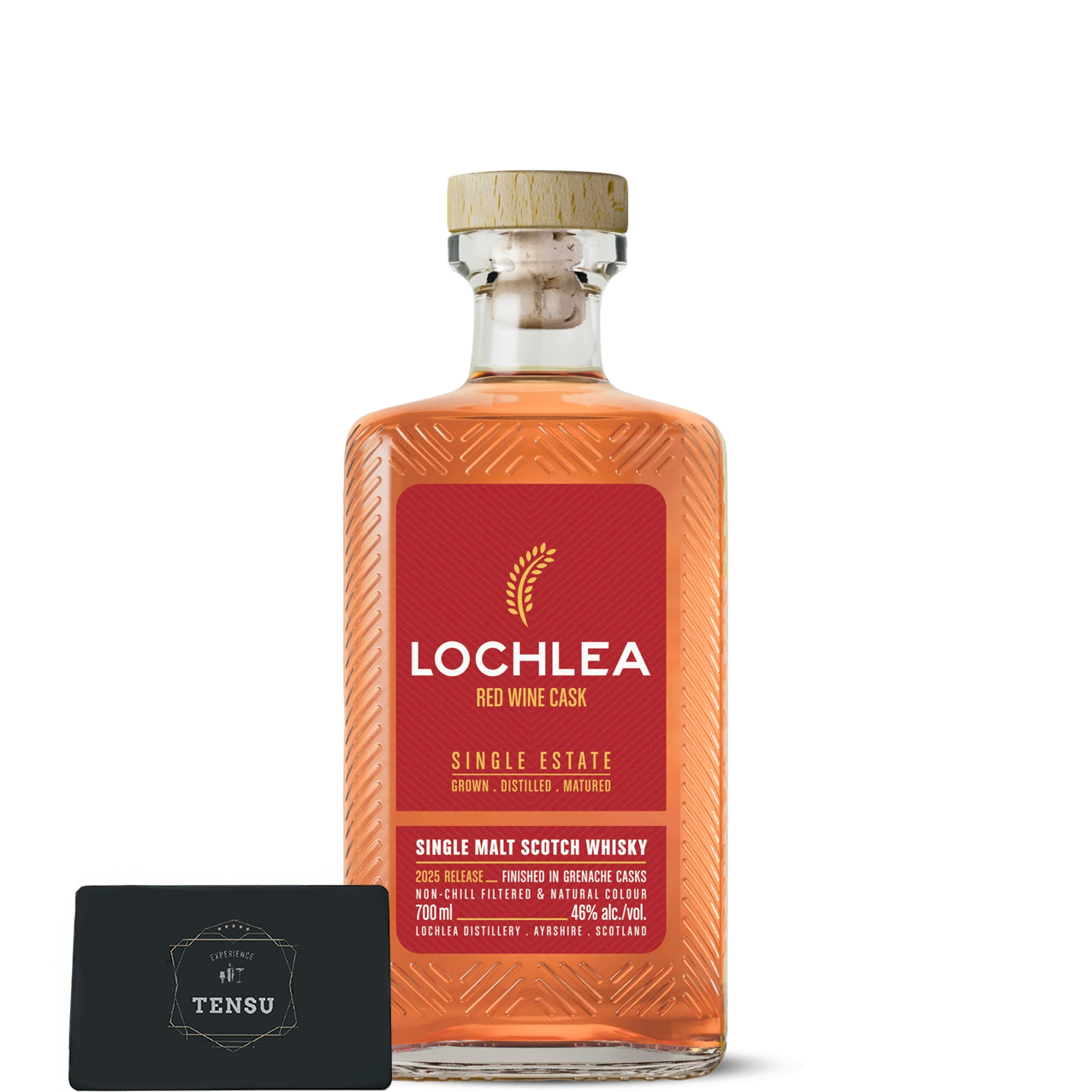 Lochlea Red Wine Cask (2026) 1st Fill Bourbon &amp; Grenache Cask Finish 46.0 "OB"