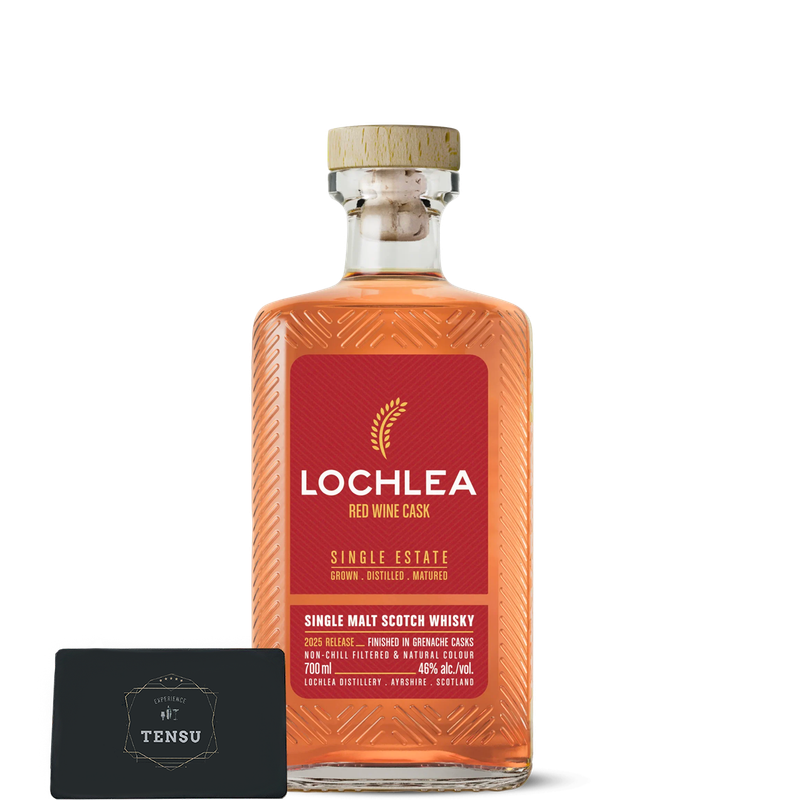Lochlea Red Wine Cask (2026) 1st Fill Bourbon &amp; Grenache Cask Finish 46.0 "OB"