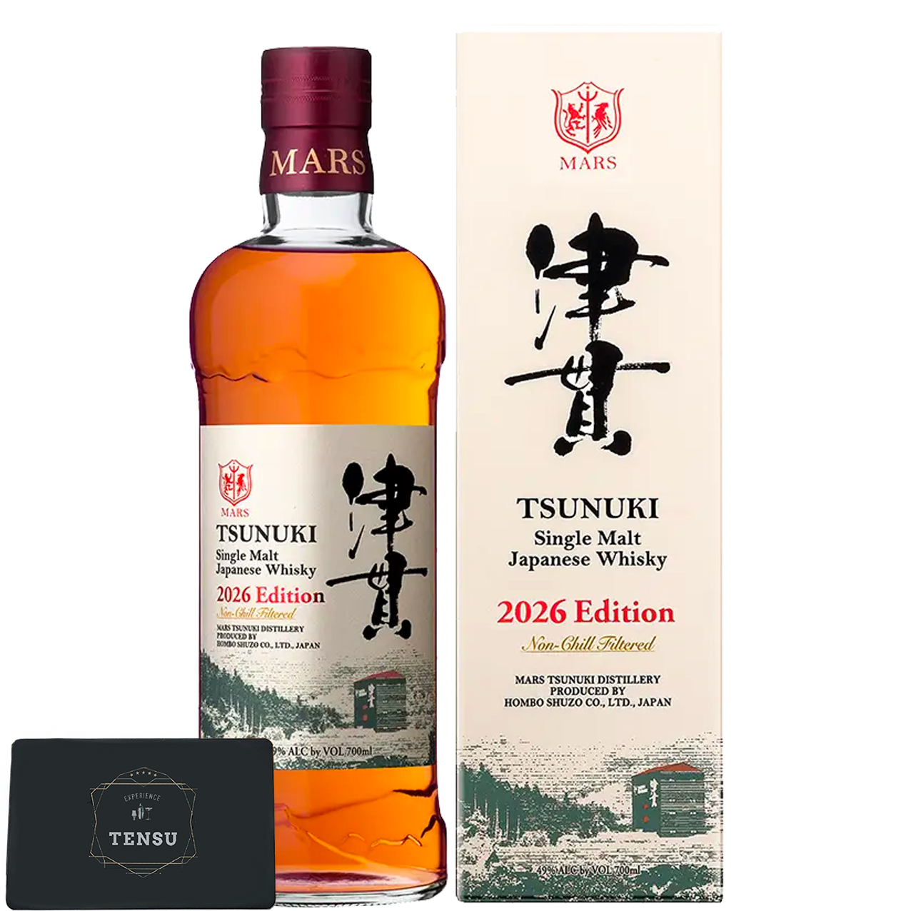 Mars Tsunuki (2026) Ex-Bourbon &amp; Sherry casks + Various Casks 49.0 "OB"