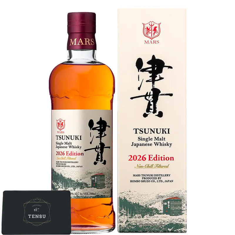 Mars Tsunuki (2026) Ex-Bourbon &amp; Sherry casks + Various Casks 49.0 "OB"
