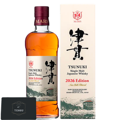 Mars Tsunuki (2026) Ex-Bourbon &amp; Sherry casks + Various Casks 49.0 "OB"