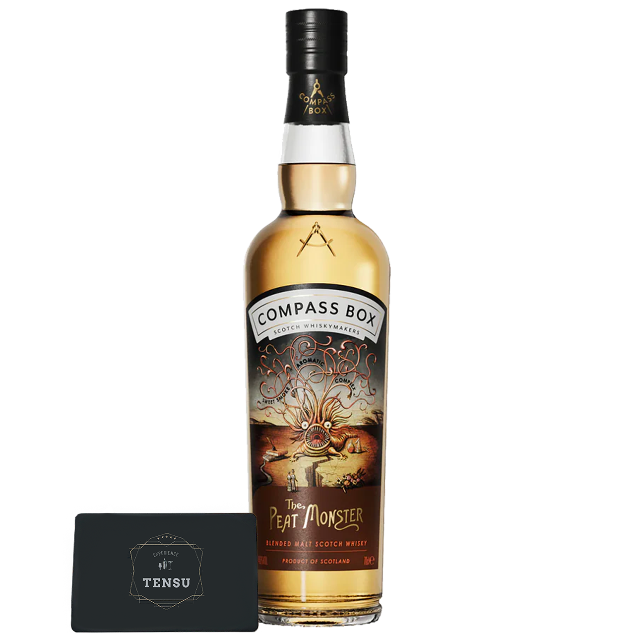 The Peat Monster (NAS) Refill Hogsheads &amp; French Oak Casks 46.0 "Compass Box"