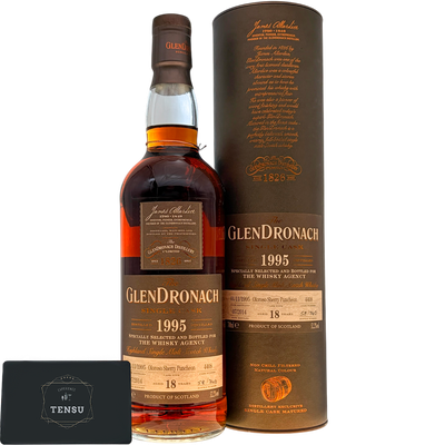 GlenDronach 18Y (1995-2014) Oloroso Sherry Puncheon 52.2 "For The Whisky Agency"