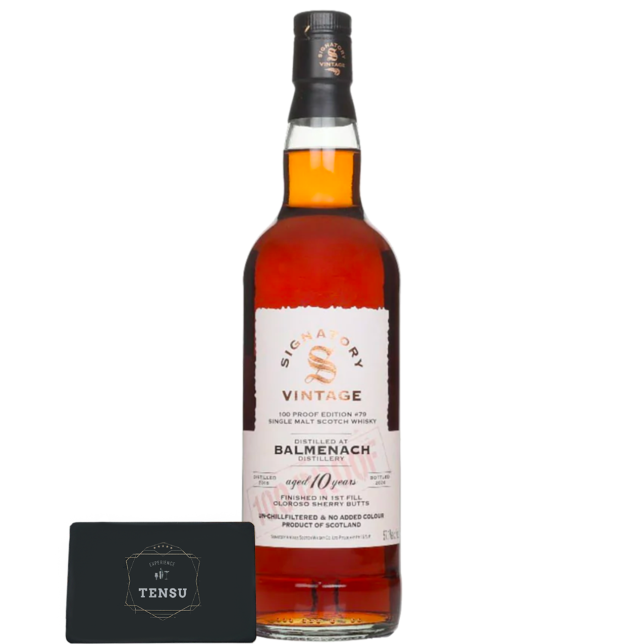 Balmenach 10Y 100 PROOF Edition #79 (2016-2026) 1st Fill Oloroso Sherry Butts Finish 57.1 "Signatory"