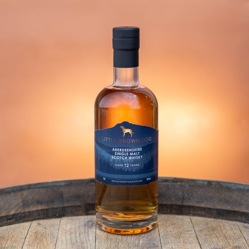 Aberdeenshire Malt 12Y (2026) 1st Fill Bourbon, Oloroso &amp; PX 46.0 "Little Brown Dog"