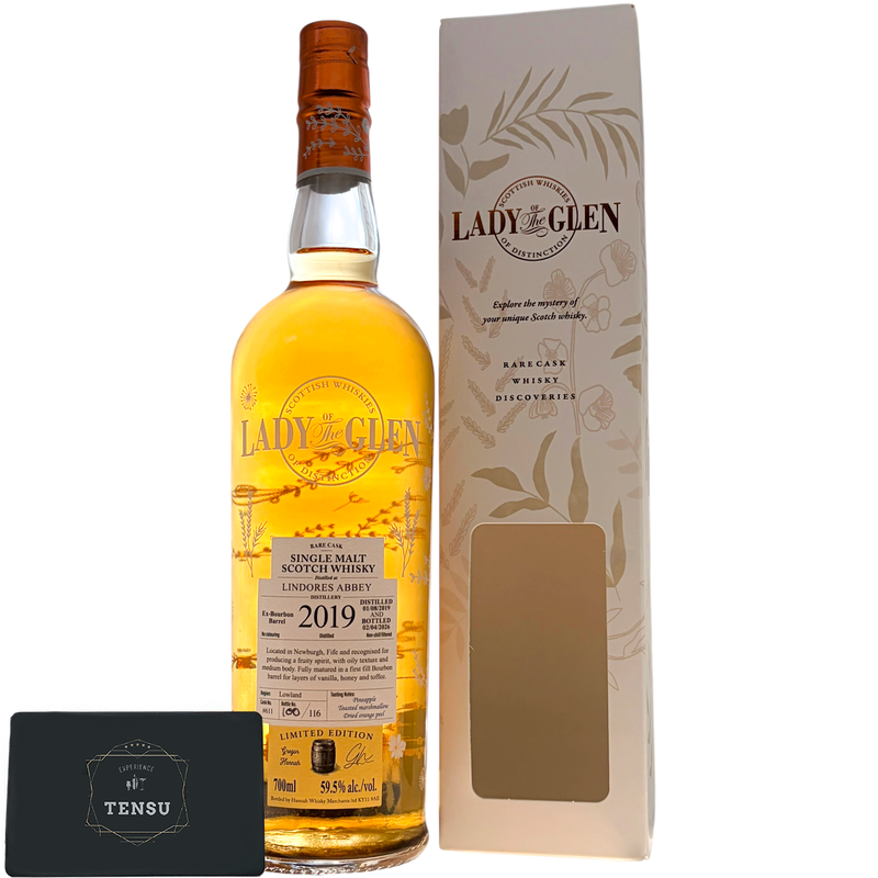 Lindores Abbey 6Y (2019-2026) 1st Fill Bourbon Barrel 59.5 "Lady of the Glen"
