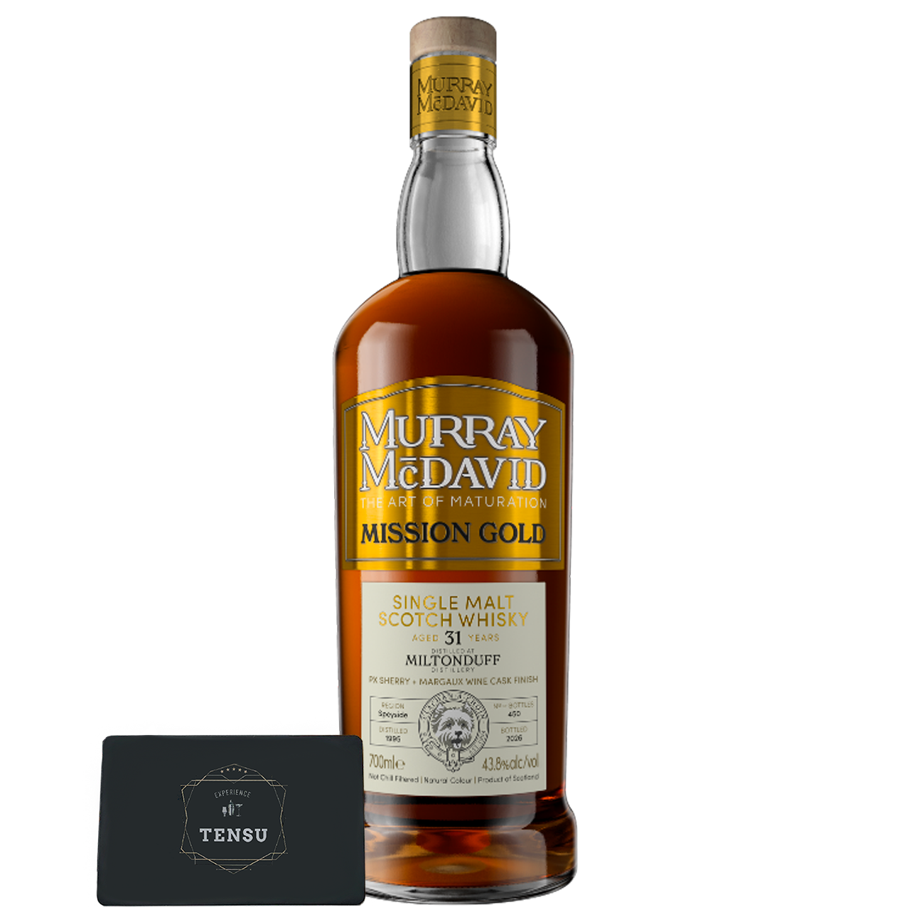 Miltonduff 31Y (1995-2026) PX Sherry + Margaux Wine Cask Finish 43.8 Mission Gold "Murray McDavid"