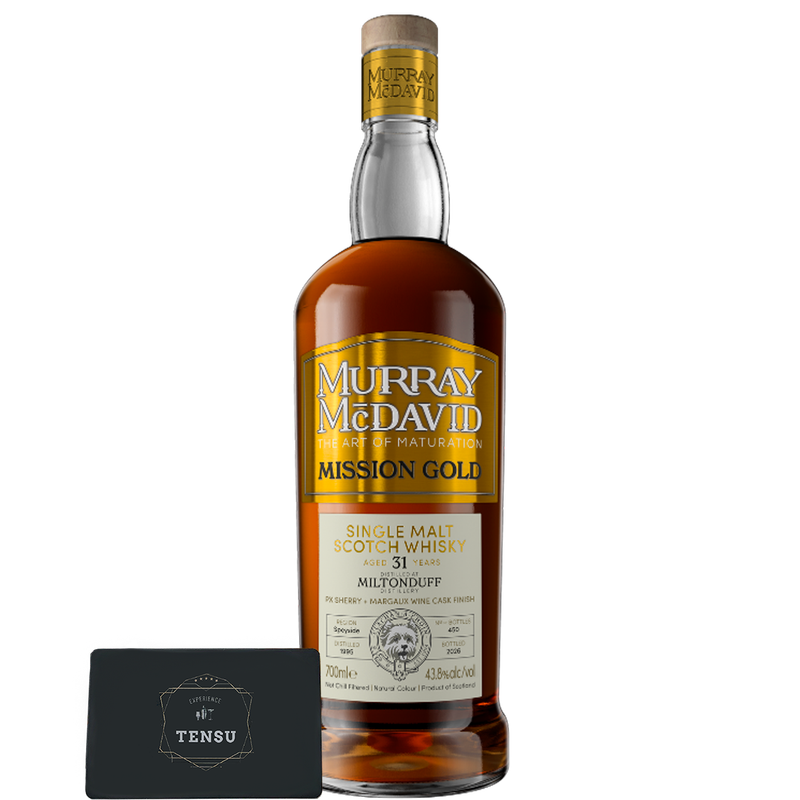 Miltonduff 31Y (1995-2026) PX Sherry + Margaux Wine Cask Finish 43.8 Mission Gold "Murray McDavid"