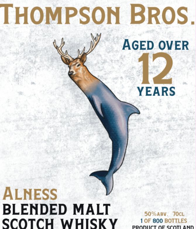 Alness Blended Malt Scotch Whisky 12Y (2026) Refill Hogshead &amp; 1st Fill Barrels 50.0 "TB"