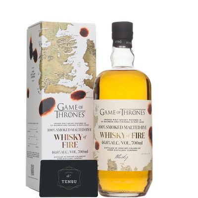 Kyro Whisky of Fire - 100% Smoked Malted Rye (2026) Ex-Bourbon &amp; Rum Casks 46.6 "Game of Thrones"