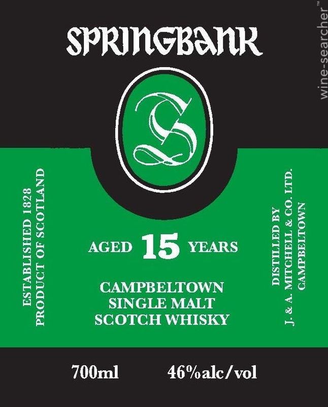 Springbank 15 Years Old (15-04-2026) 26/59 46.0 "OB"