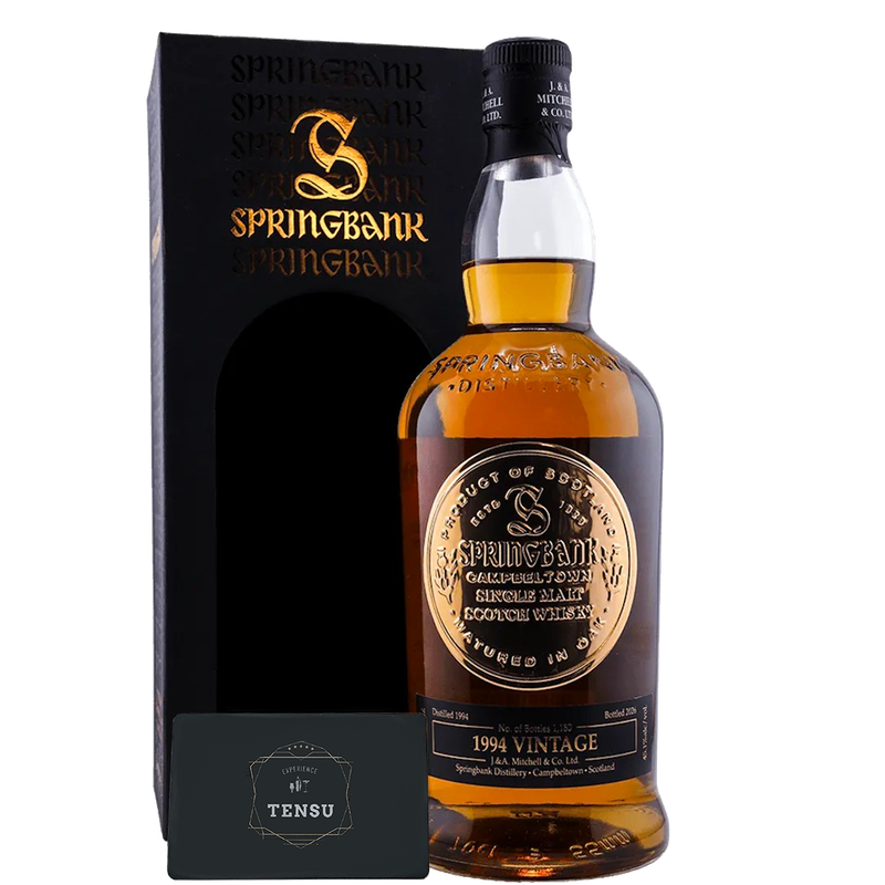 Springbank 31Y Vintage Release (1994-2026) Bourbon, Sherry &amp; Wine Cask 45.1 "OB"