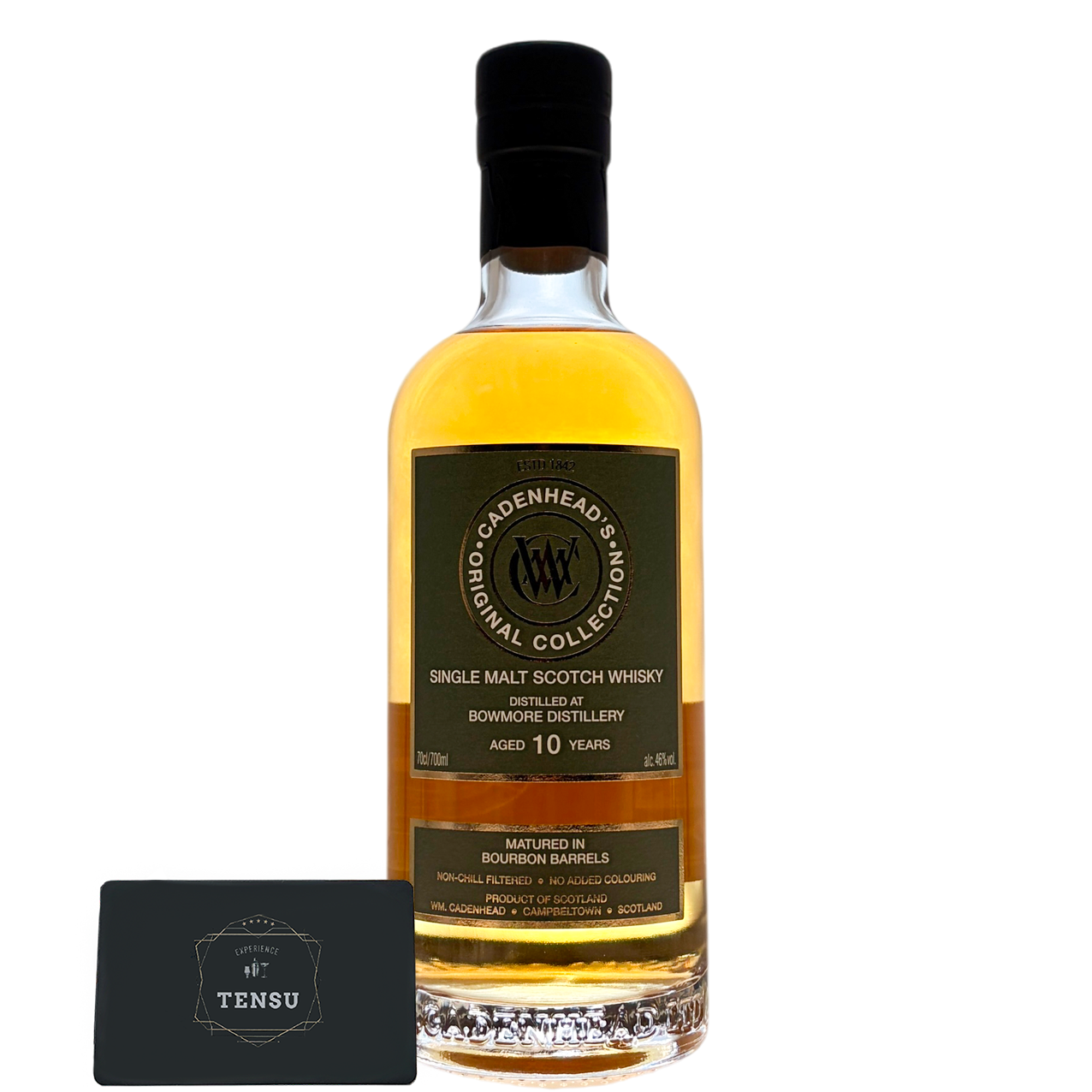 Bowmore 10Y (2015-2026) Bourbon Barrels 46.0 OC "Cadenhead's"