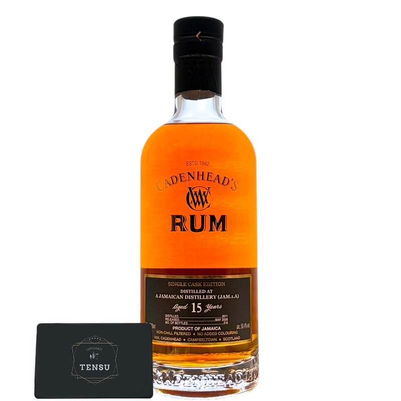 Jamaica 15Y JAM.1.A (2011-2026) 50.4 Single Cask Edition "Cadenhead's"