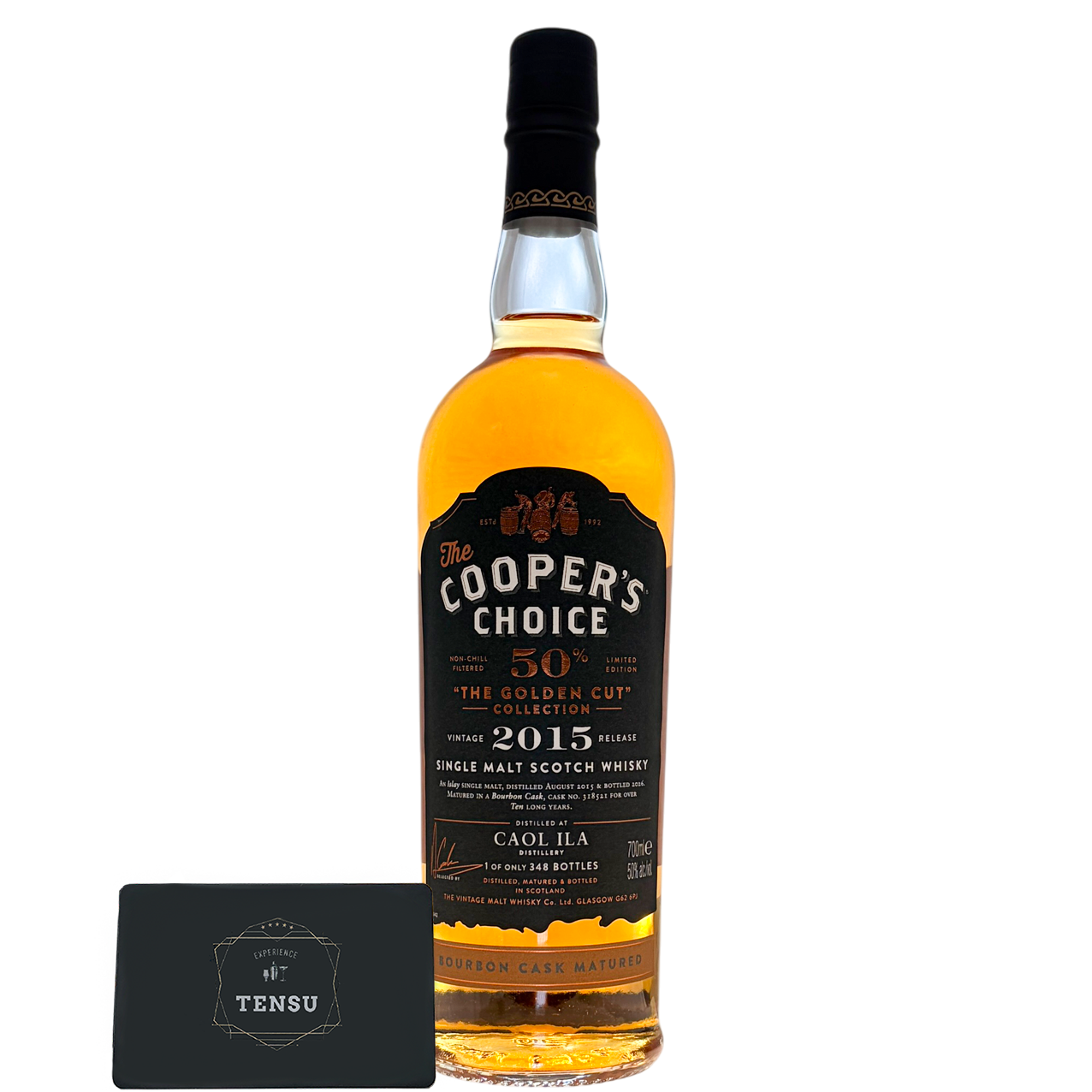 Caol Ila 10Y The Golden Cut Collection (2015-2026) Bourbon Cask 50.0 "Cooper's Choice"