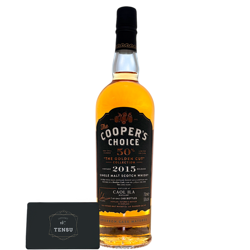 Caol Ila 10Y The Golden Cut Collection (2015-2026) Bourbon Cask 50.0 "Cooper's Choice"