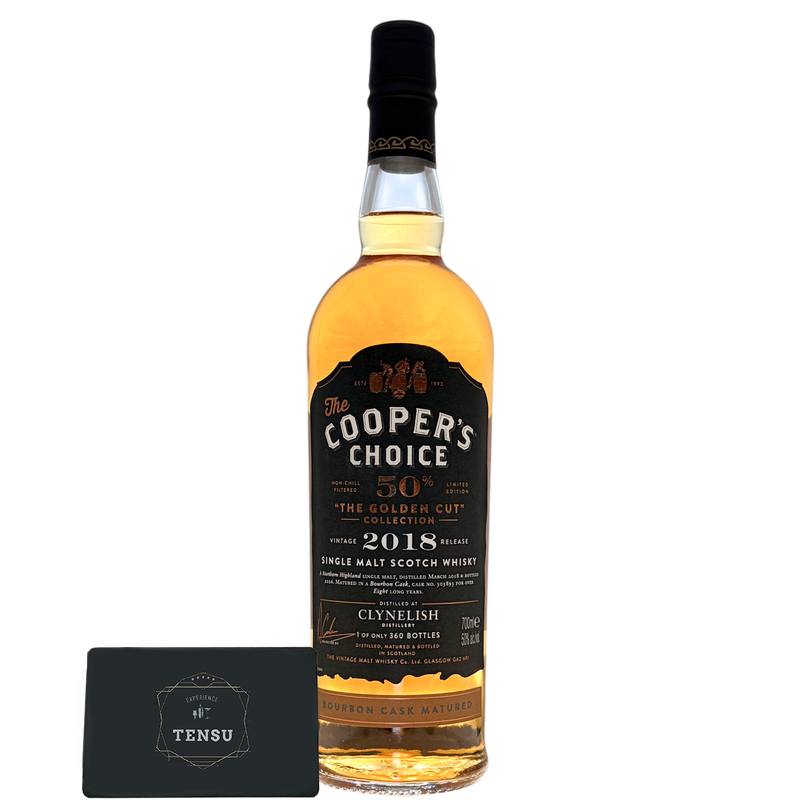Clynelish 8Y The Golden Cut Collection (2018-2026) Bourbon Cask 50.0 "Cooper's Choice"