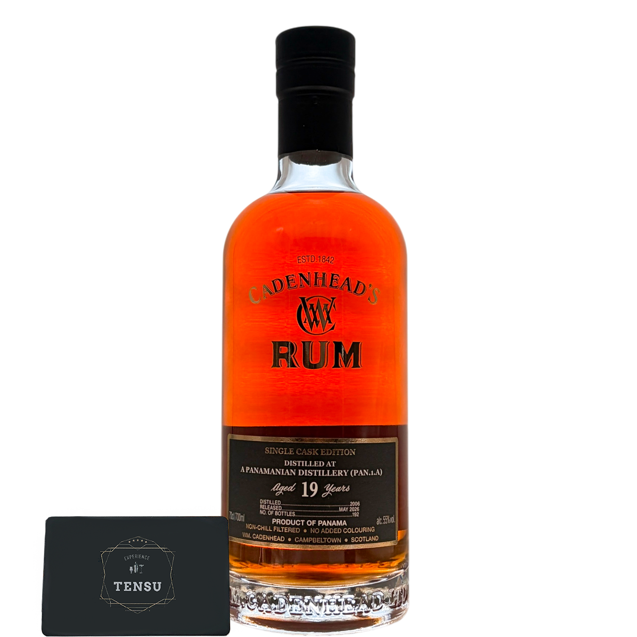 A Panamanian Distillery (PAN.1.A) 19Y (2006-2026) 55.0 Single Cask Edition "Cadenhead's"