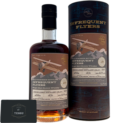 Undisclosed Islay Distillery 18Y (2007-2026) Oloroso Puncheon 53.7 N°189 "Infrequent Flyers" AWWC