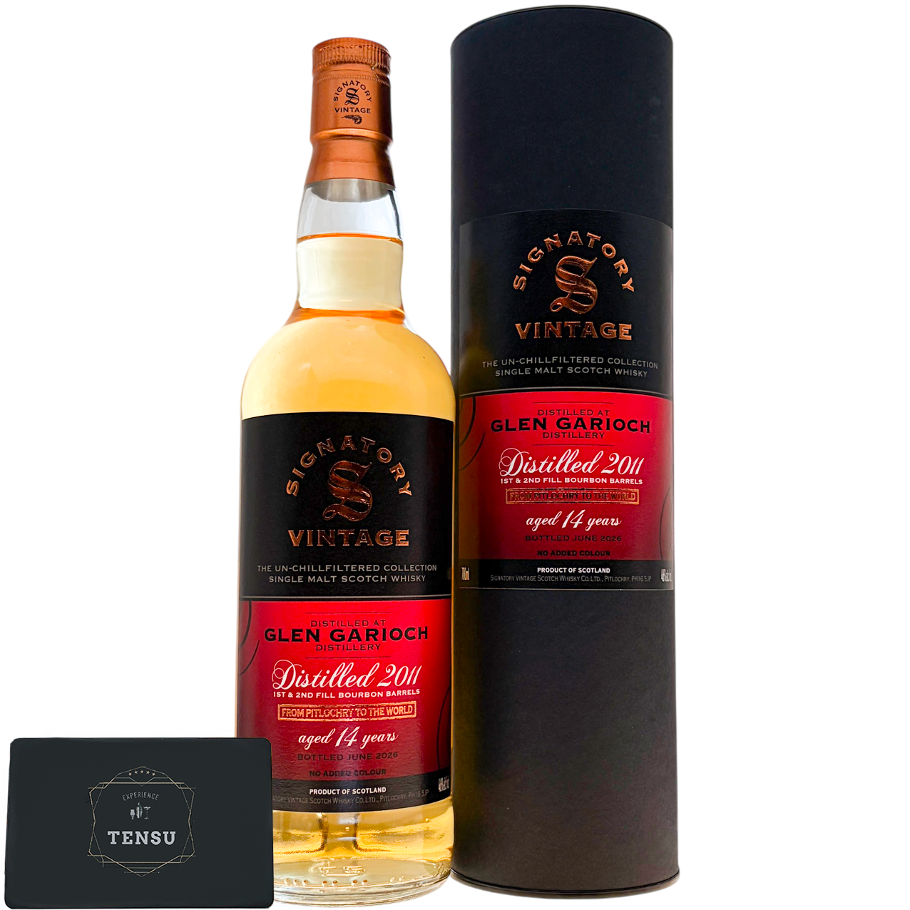 Glen Garioch 14Y (2011-2026) 1st &amp; 2nd Fill Bourbon Barrels 46.0 UCF "Signatory"