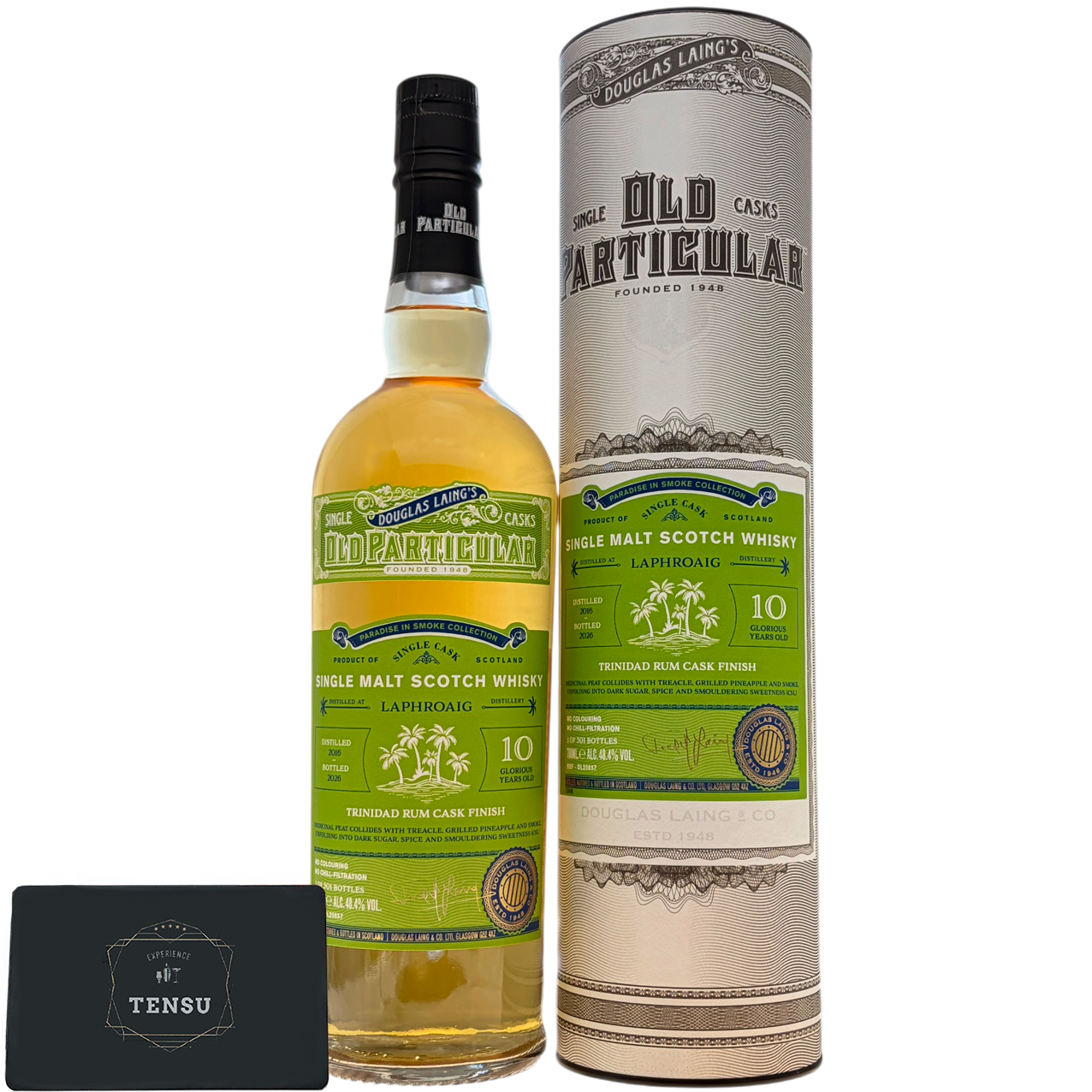 Laphroaig 10Y (2016-2026) Trinidad Rum Cask Finish 48.4 "Old Particular / Douglas Laing"
