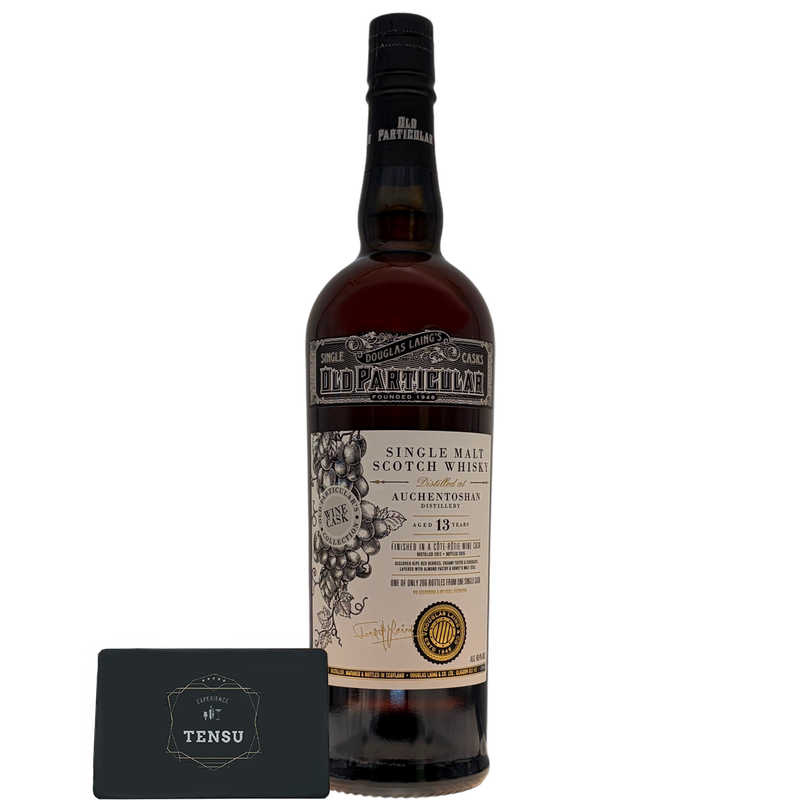 Auchentoshan 13Y (2013-2026) Cote Rotie Wine Cask Finish 48.4 "Old Particular / Douglas Laing"