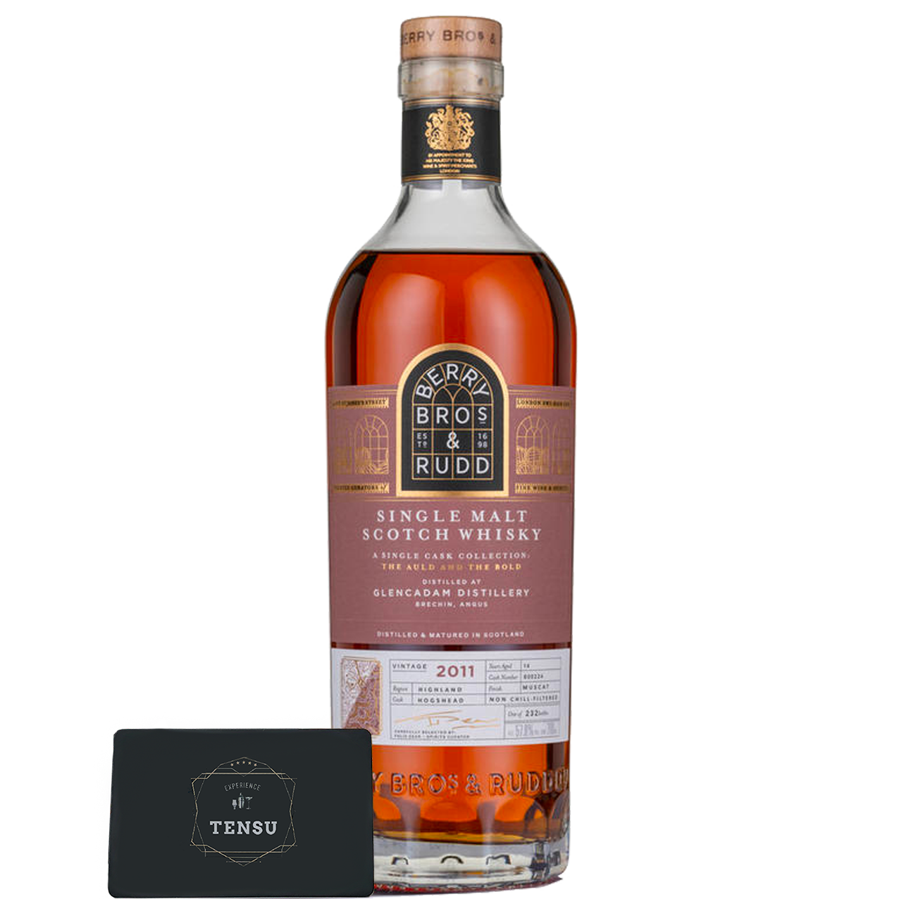 Glencadam 14Y (2011-2026) Hogshead &amp; Muscat Wine Cask Finish 57.8 The Auld And The Bold "Berry Bros &amp; Rudd"
