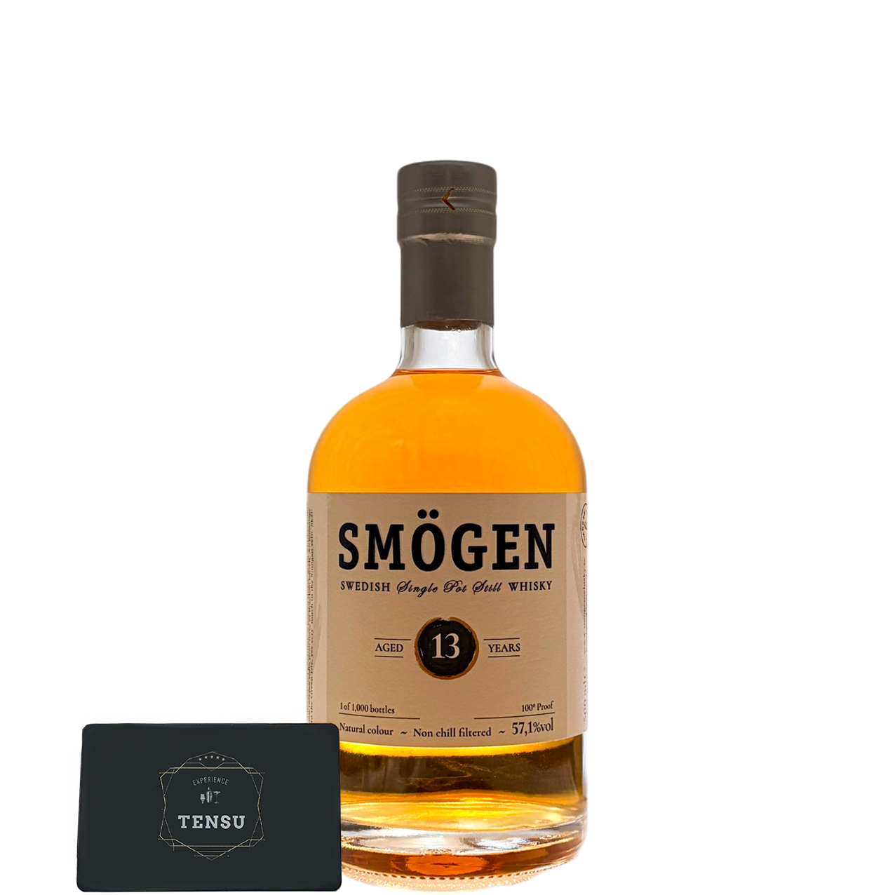 Smögen 13Y 100° Proof Swedish Single Pot Still - Peated Single Grain (2013-2026) Ex-Bourbon Barrels 57.1 "OB"