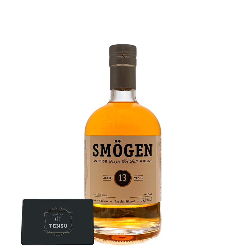 Smögen 13Y 100° Proof Swedish Single Pot Still - Peated Single Grain (2013-2026) Ex-Bourbon Barrels 57.1 "OB"