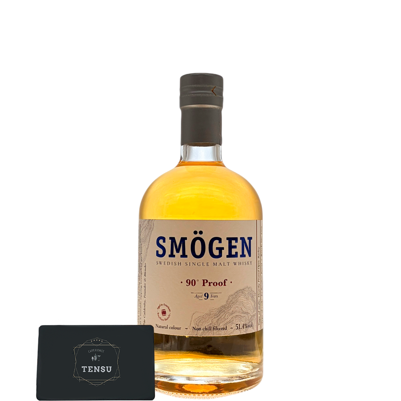 Smögen 9Y 90° Proof Heavily Peated Optic Barley  Ex-Bourbon Barrel 51.4 "OB"
