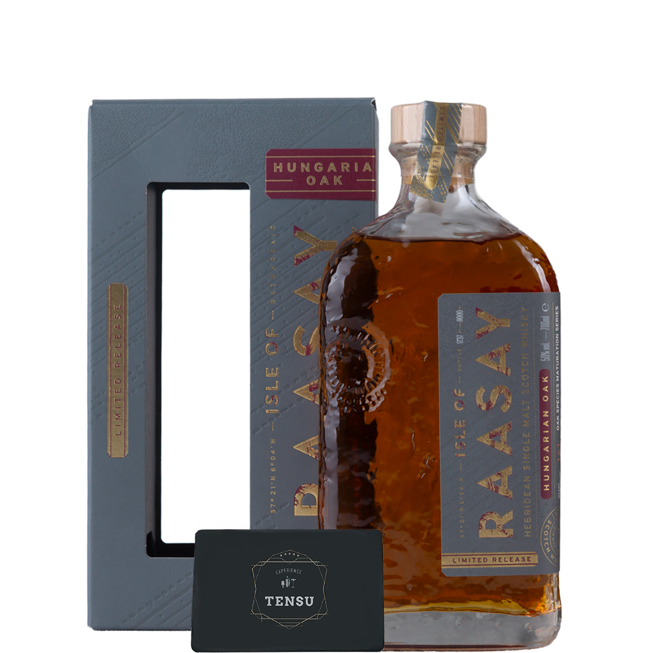 Raasay Single Malt (2021-2026) Oloroso Sherry Barriques, Quercus Petraea Hungarian Oak 50.0 "OB"