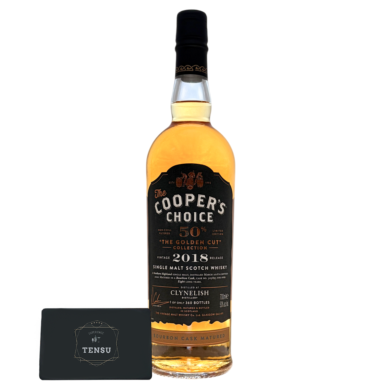 Clynelish 8Y The Golden Cut Collection (2018-2026) Bourbon Cask 50.0 "Cooper's Choice" [SAMPLE 2CL]