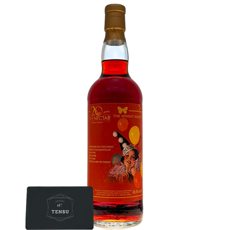 Glen Elgin 17Y (2009-2026) Ruby Port Barrique 49.4 20YTN "The Whisky Agency"