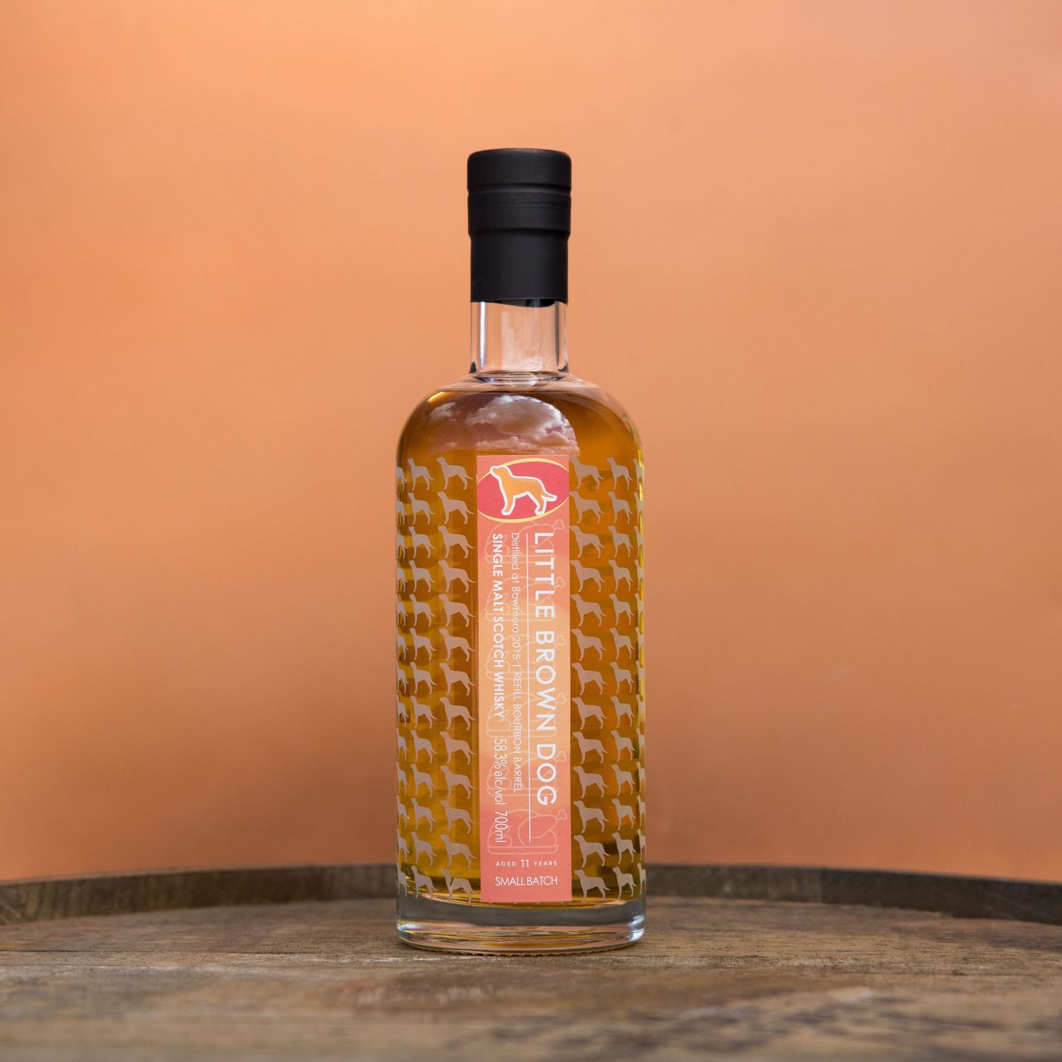 Bowmore 11Y (2015-2026) Refill Bourbon Cask 58.3 "Little Brown Dog"