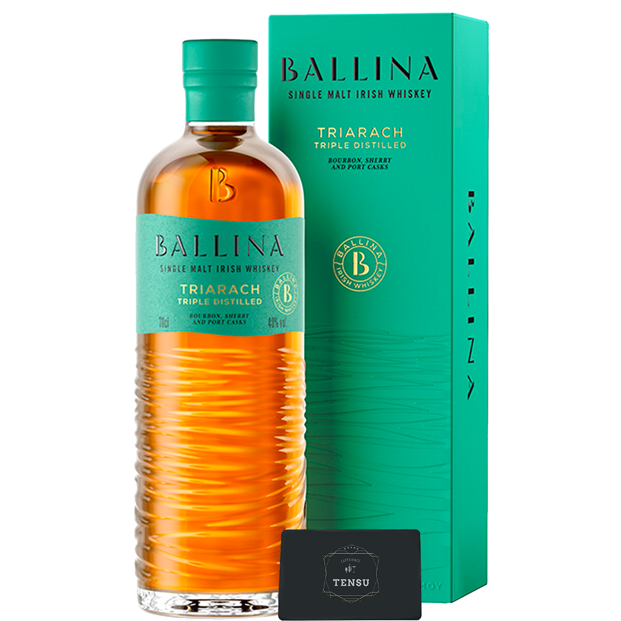 Ballina Triarach Triple Distilled (2026) Bourbon, Oloroso Sherry &amp; Ruby Port Casks 43.0 "OB"