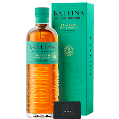 Ballina Triarach Triple Distilled (2026) Bourbon, Oloroso Sherry & Ruby Port Casks 43.0 "OB"