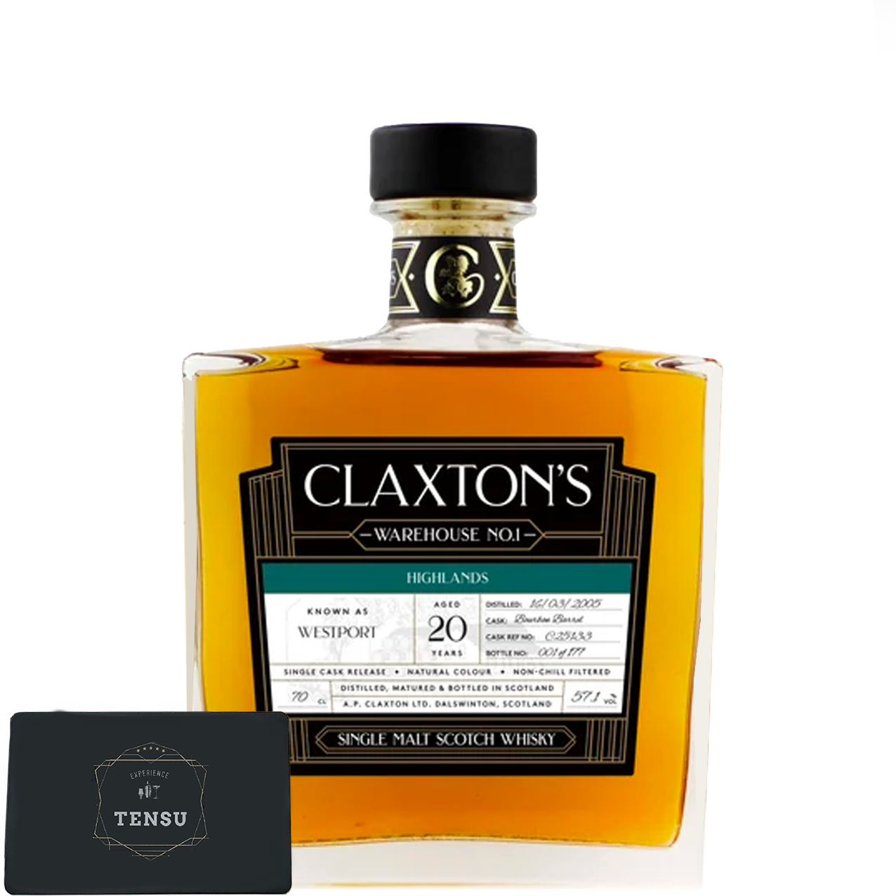 Westport 20Y (2005) Bourbon Barrel 57.1 Warehouse No.1 Series 10 Celebratory Release "Claxton's"