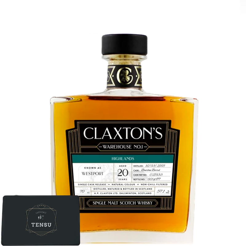 Westport 20Y (2005) Bourbon Barrel 57.1 Warehouse No.1 Series 10 Celebratory Release "Claxton's"