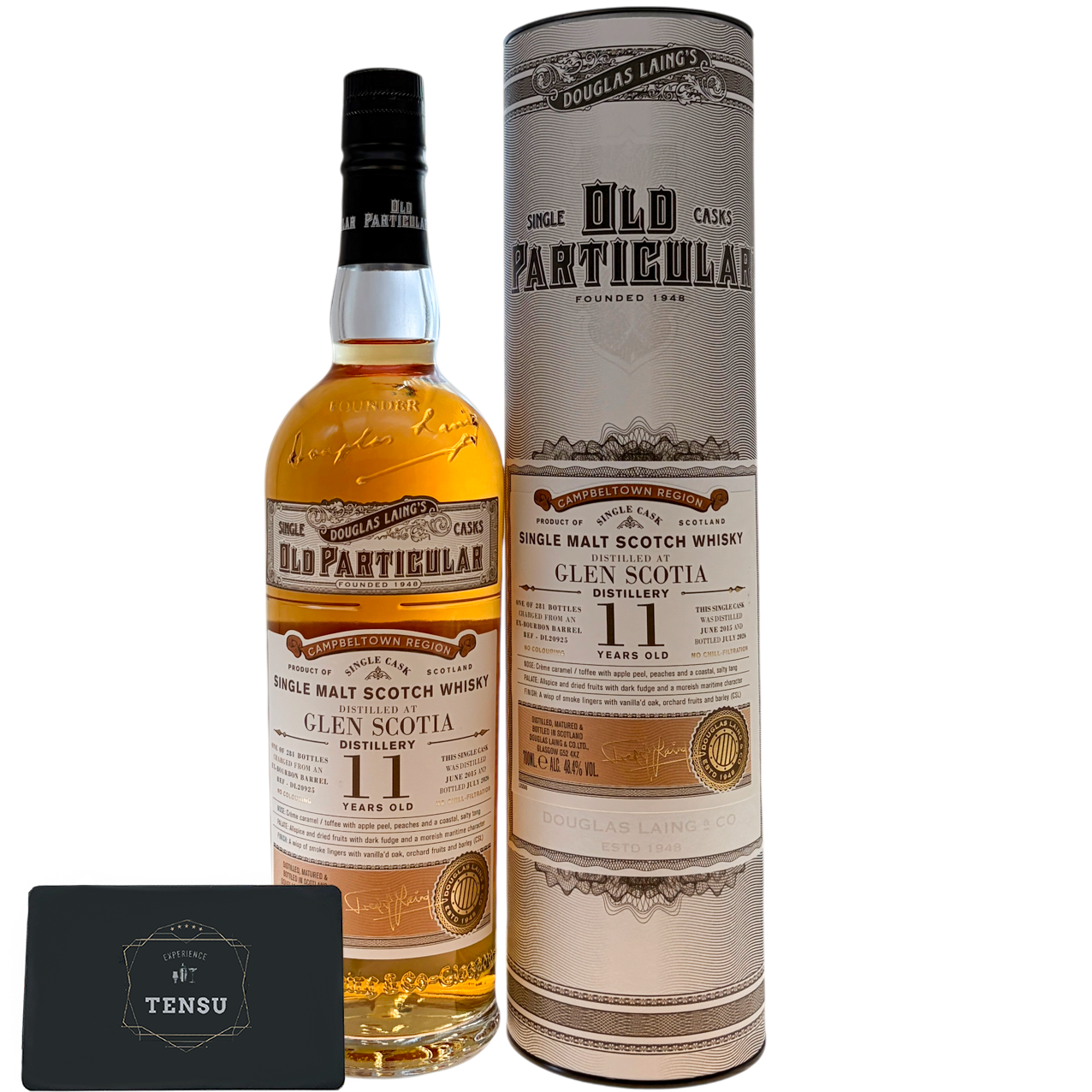 Glen Scotia 11Y (2015-2026) Ex-Bourbon Barrel 48.4 "Old Particular / Douglas Laing's"