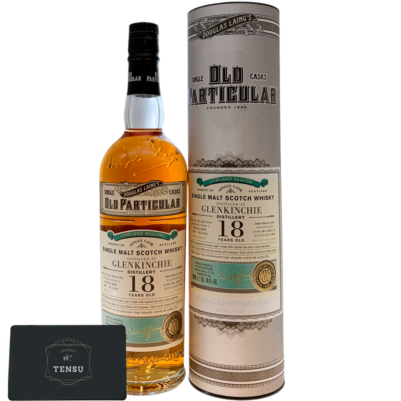 Glenkinchie 18Y (2008-2026) Refill Hogshead 48.4 "Old Particular / Douglas Laing's"