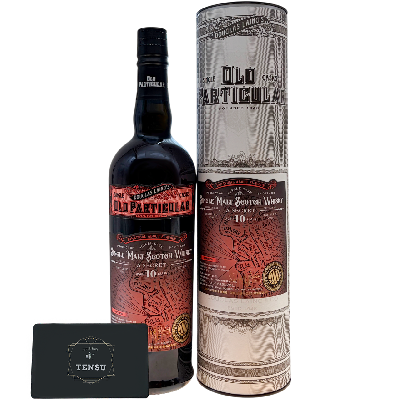A Secret Speyside 10Y (2016-2026) Oloroso Sherry Cask Matured 64.5 Fanatical About Flavour "Old Particular / Douglas Laing's"