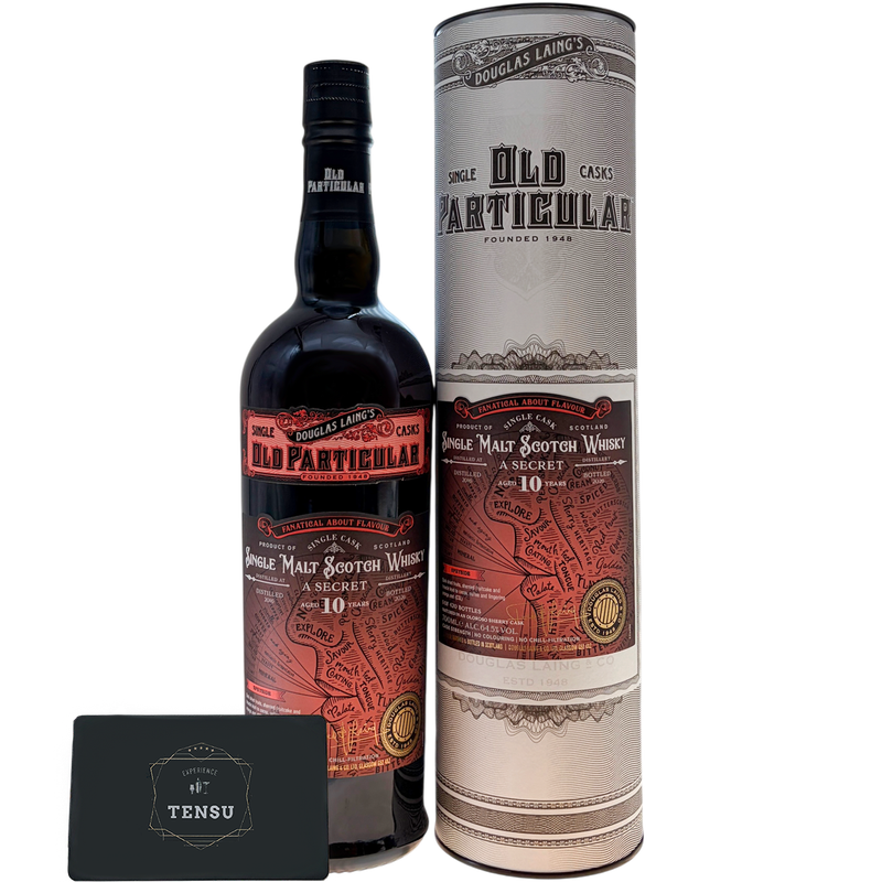 A Secret Speyside 10Y (2016-2026) Oloroso Sherry Cask Matured 64.5 Fanatical About Flavour "Old Particular / Douglas Laing's"