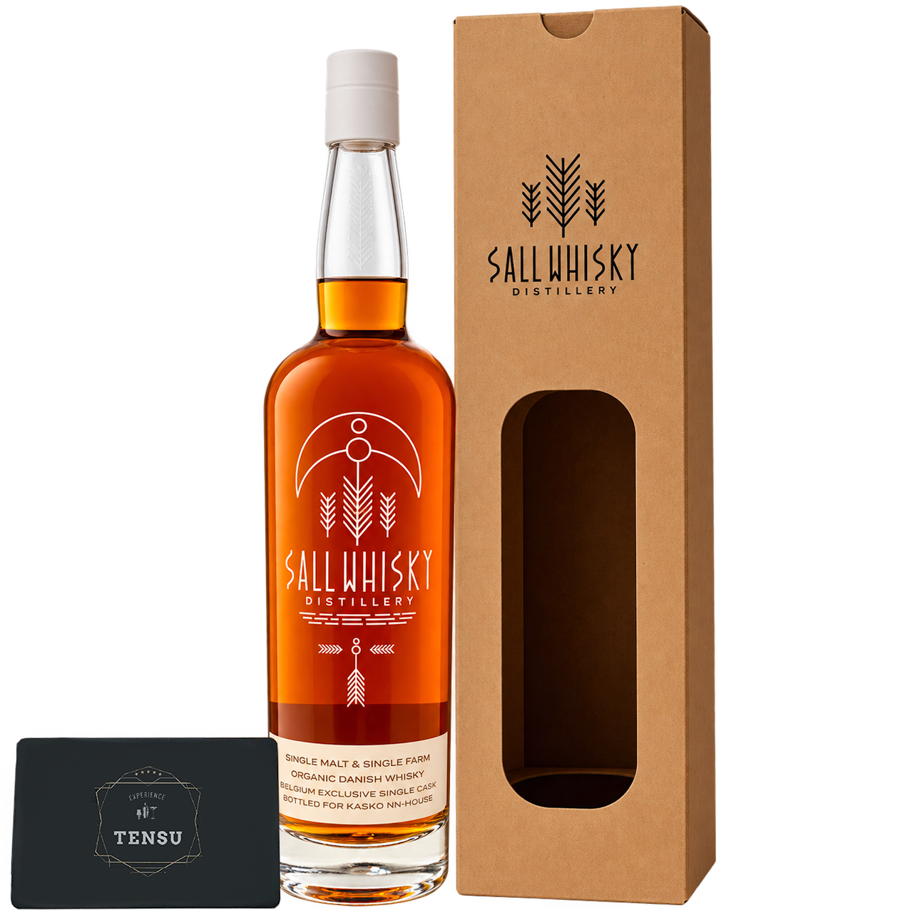 Sall 5Y Belgium Exclusive Single Cask -Organic Single Malt Danish Whisky - (2026) Amontillado &amp; Bourbon Cask 58.2 "OB"