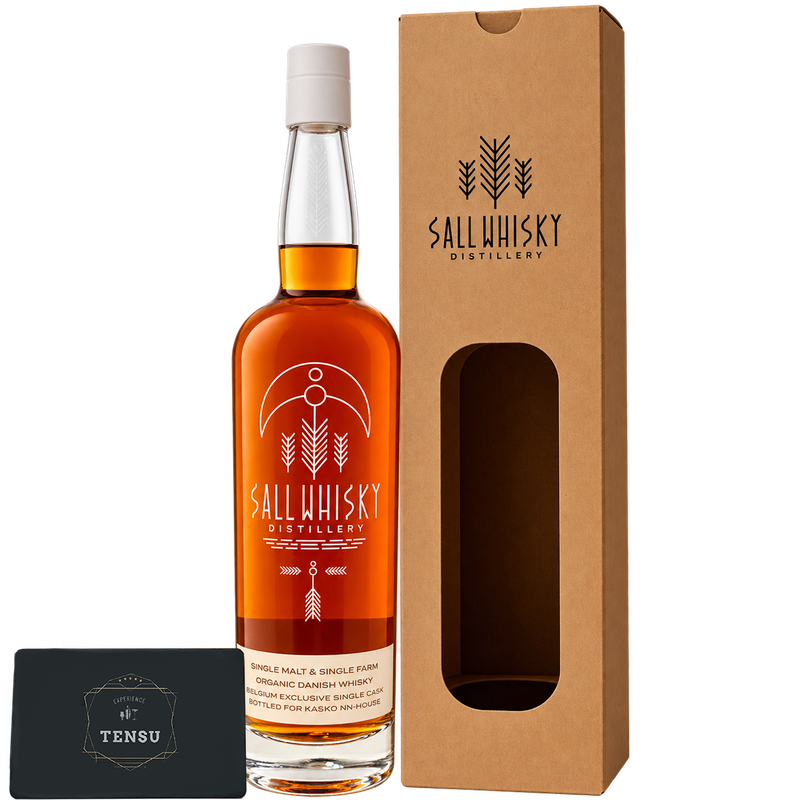 Sall 5Y Belgium Exclusive Single Cask -Organic Single Malt Danish Whisky - (2026) Amontillado &amp; Bourbon Cask 58.2 "OB"