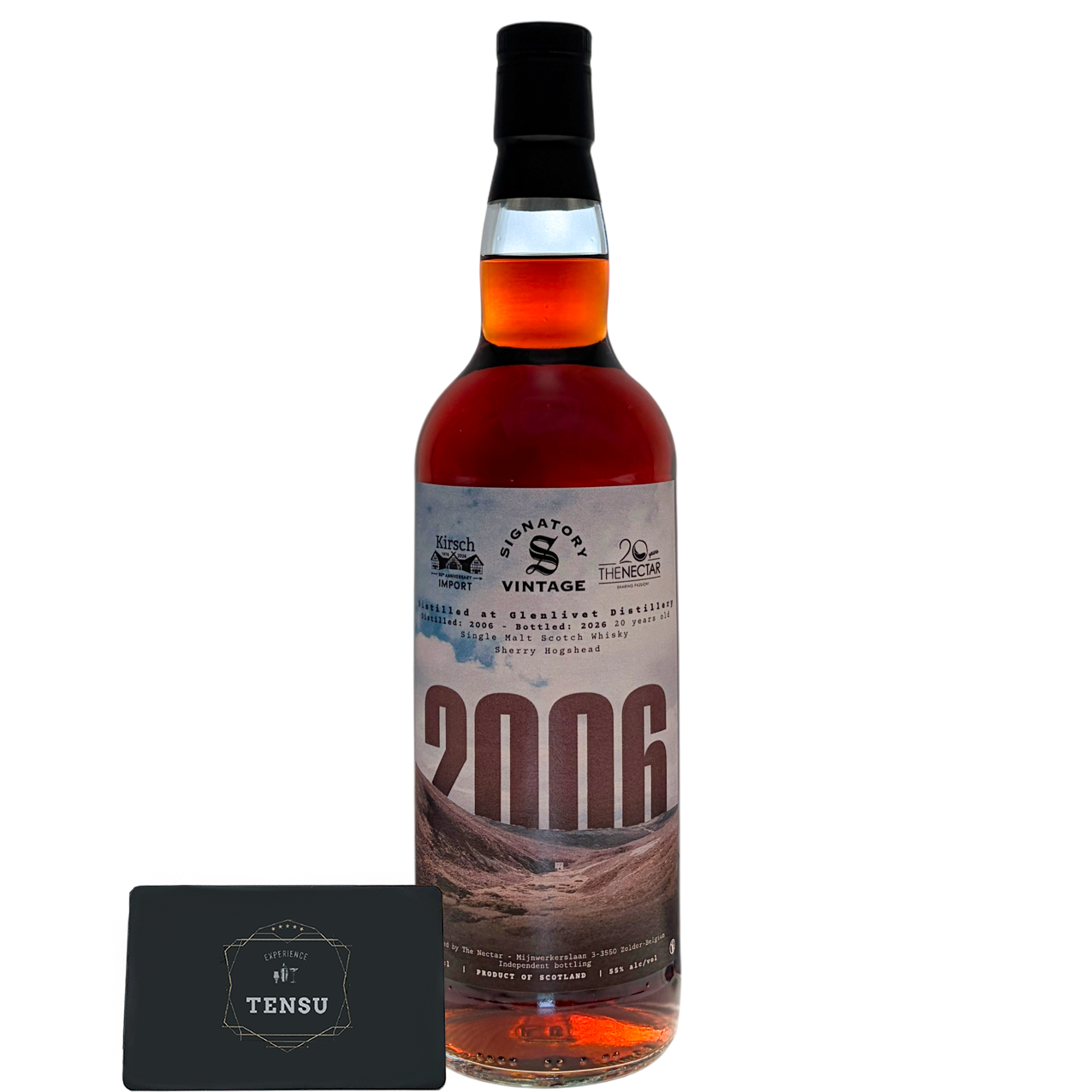 Glenlivet 20Y (2006-2026) Sherry Hogshead 55.0 "The Nectar × Kirsch × Signatory"