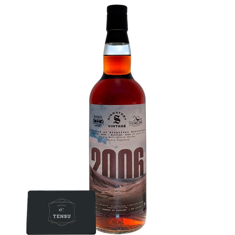Glenlivet 20Y (2006-2026) Sherry Hogshead 55.0 "The Nectar × Kirsch × Signatory"