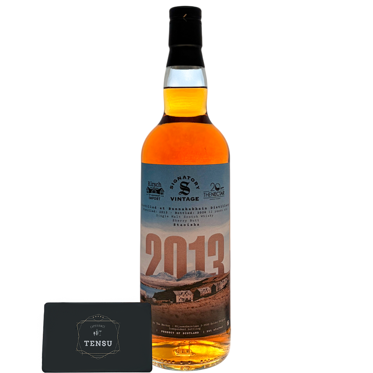 Bunnahabhain 12Y Staoisha (2013-2026) Sherry Butt 55.0 "The Nectar × Kirsch × Signatory"